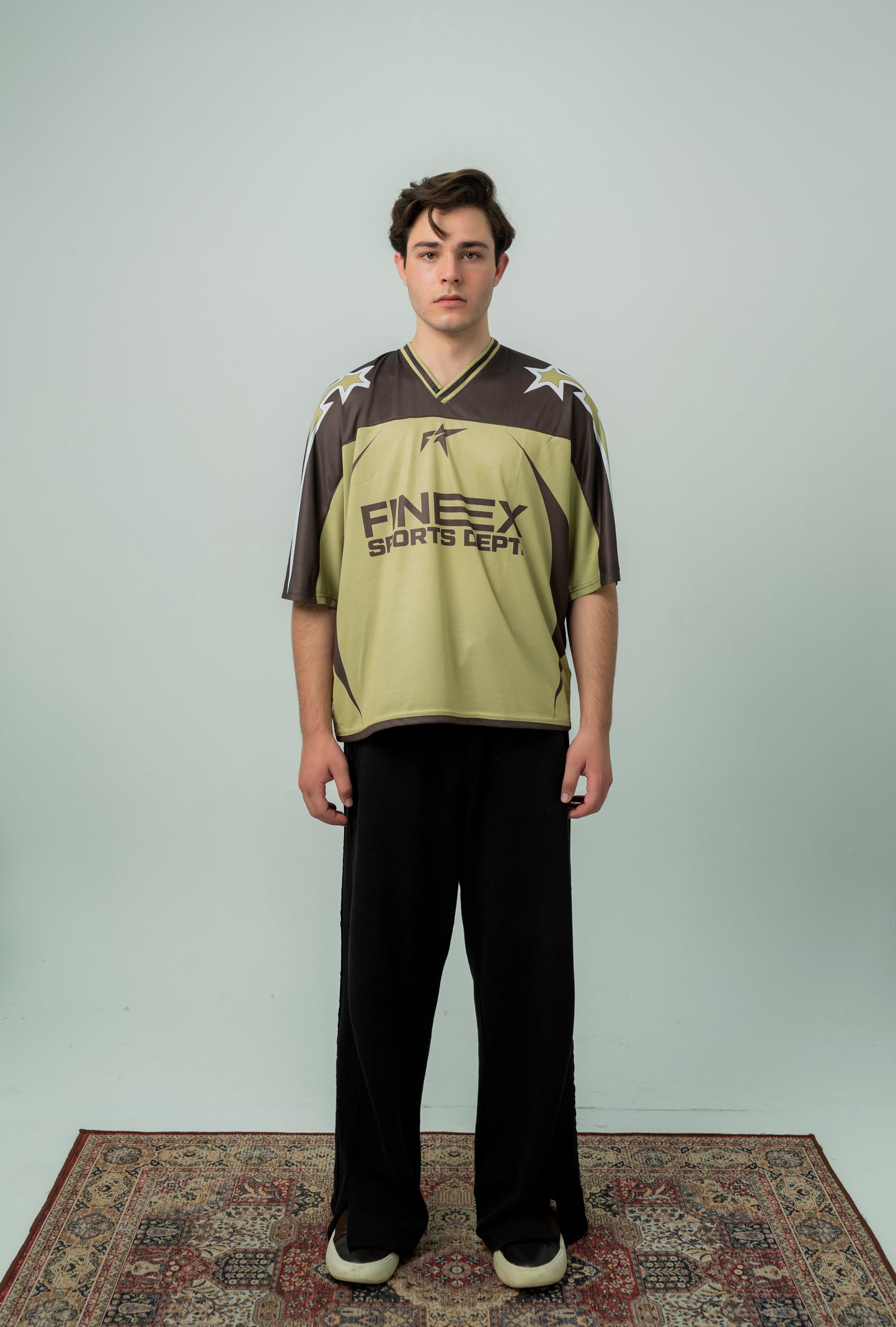 Air Mesh Oversized Jersey – Sandstorm