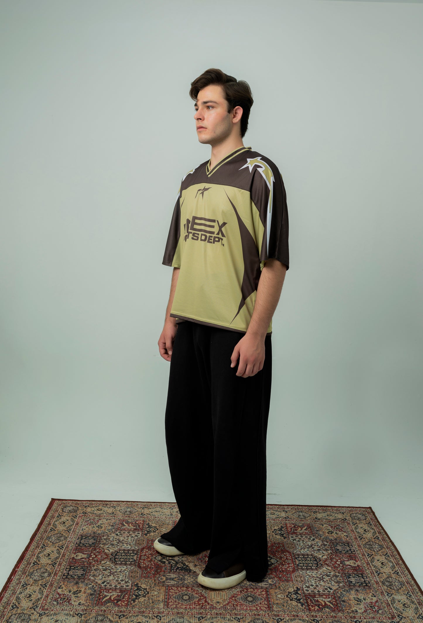Air Mesh Oversized Jersey – Sandstorm