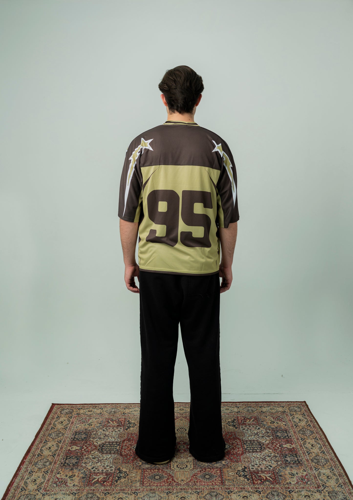 Air Mesh Oversized Jersey – Sandstorm