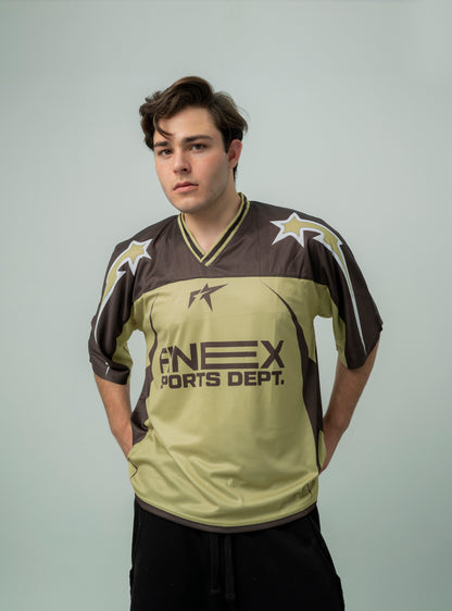 Air Mesh Oversized Jersey – Sandstorm