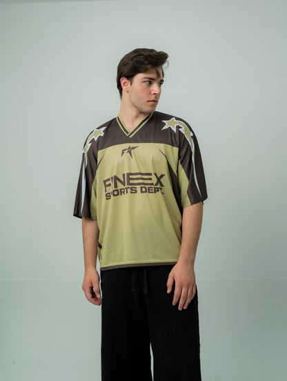 Air Mesh Oversized Jersey – Sandstorm