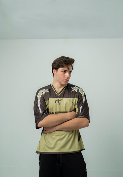 Air Mesh Oversized Jersey – Sandstorm